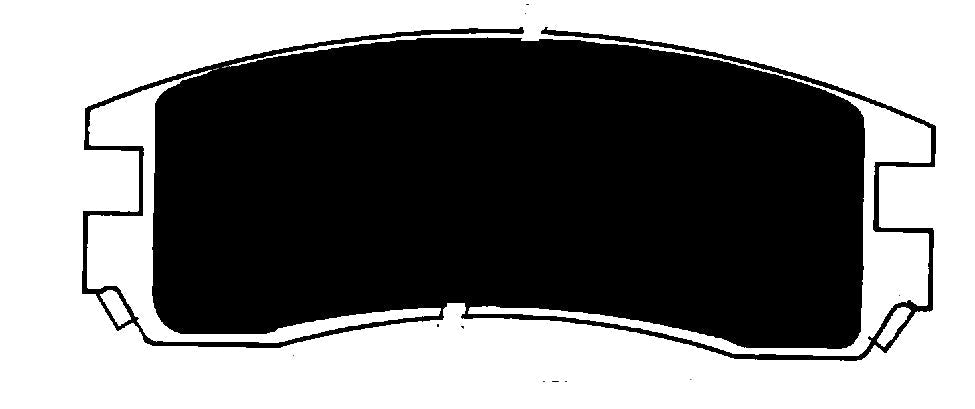 Porterfield Brake Pads for 2003 PONTIAC MONTANA