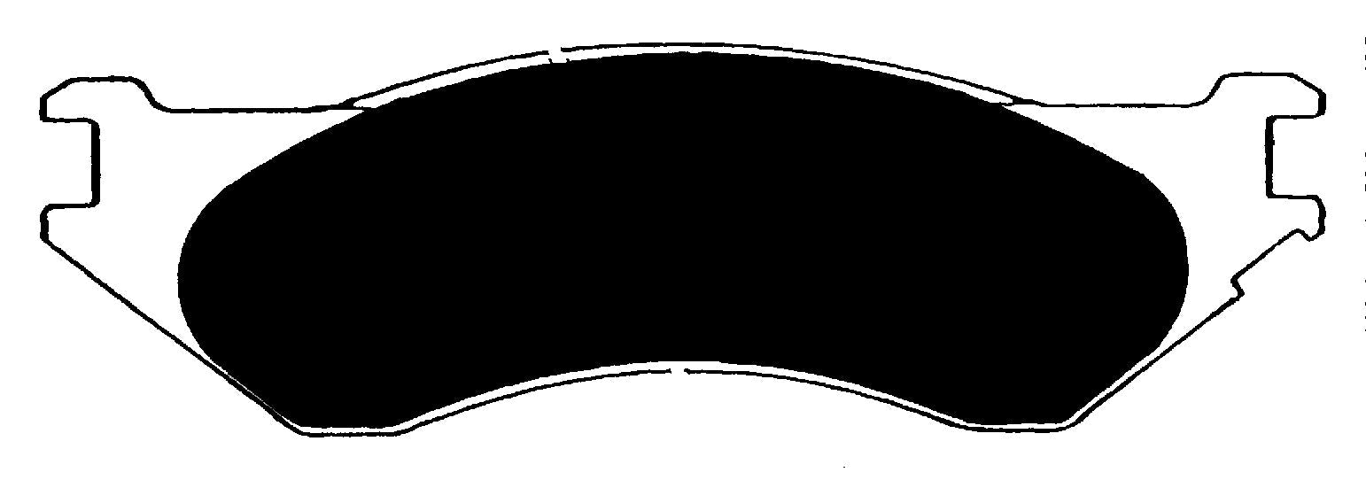 Porterfield Brake Pads for 1998 LINCOLN NAVIGATOR