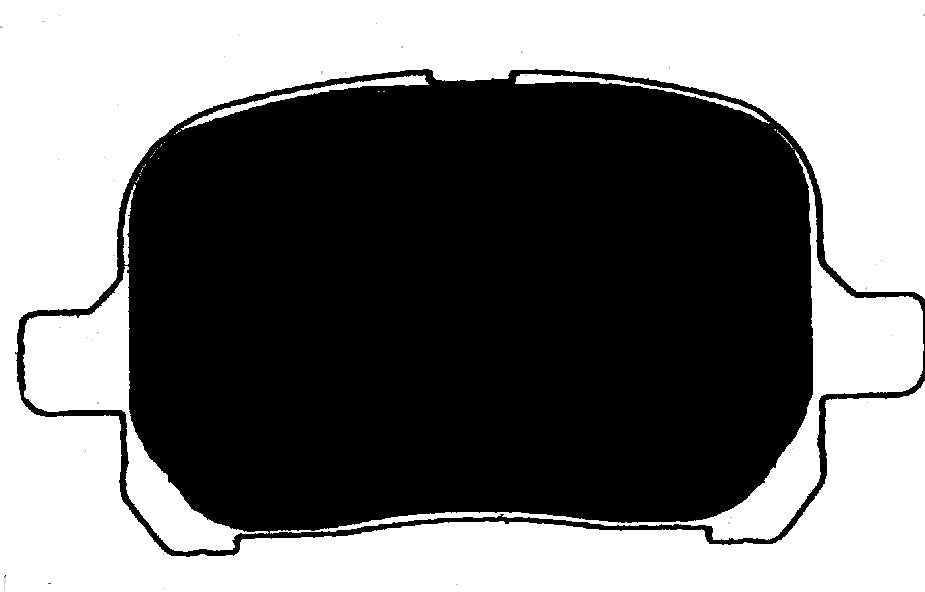 Porterfield Brake Pads for 1997 LEXUS ES 300H