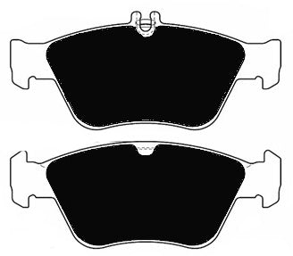Porterfield Brake Pads for 1999 MERCEDES-BENZ C280 1 Pin Pad Rear Caliper