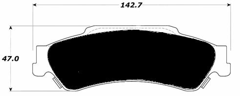 Porterfield Brake Pads for 1998 GMC SONOMA 4WD