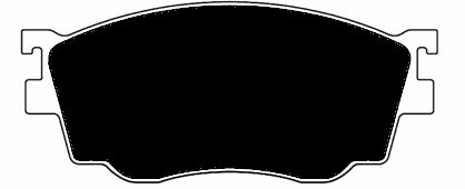Porterfield Brake Pads for 1998 MAZDA 626 R/Disc