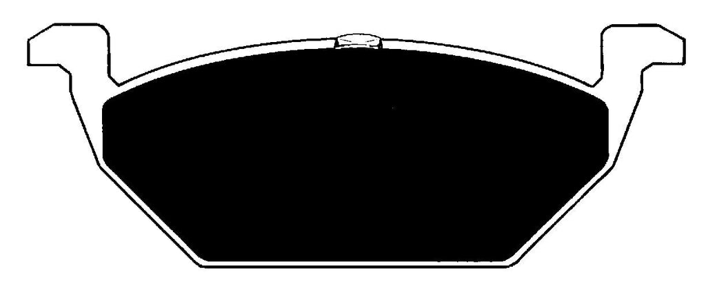 Porterfield Brake Pads for 1999 VOLKSWAGEN JETTA TDI