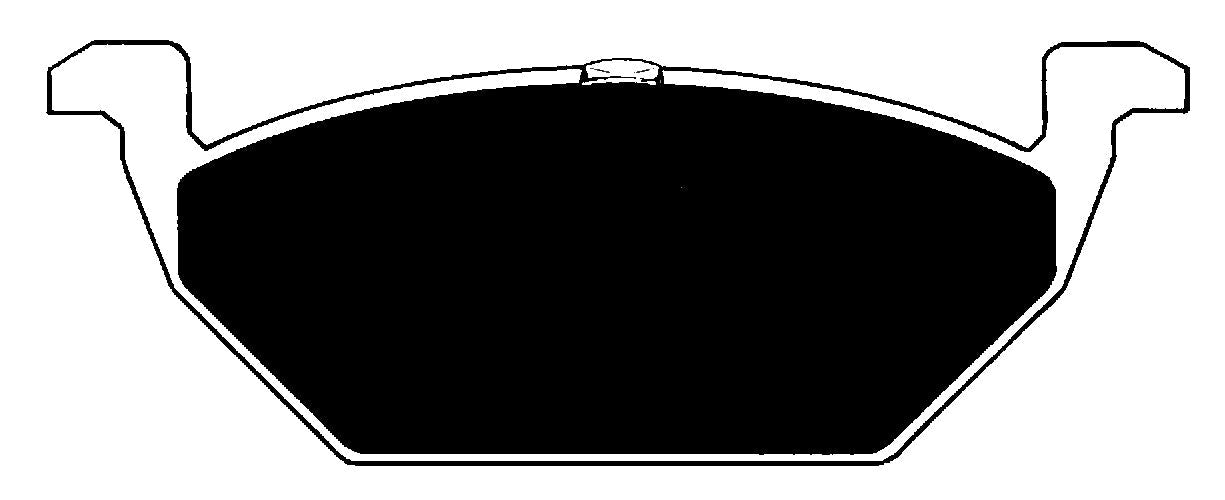 Porterfield Brake Pads for 2004 VOLKSWAGEN BEETLE 2.0l Gas