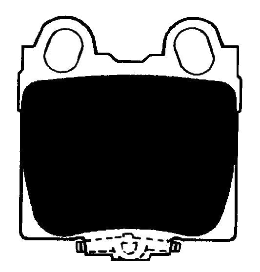 Porterfield Brake Pads for 2002 LEXUS GS 300