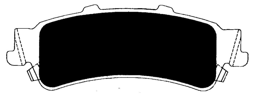 Porterfield Brake Pads for 2003 CHEVROLET SILVERADO 1500 2WD/Ext Cab/4 Whl steer/325mm rear discs