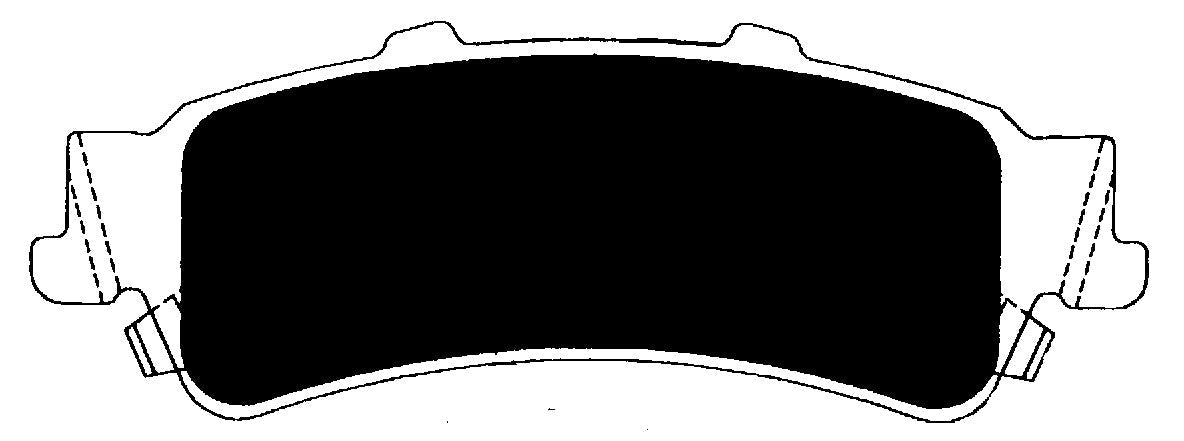 Porterfield Brake Pads for 2006 CHEVROLET SILVERADO 1500 4WD Ext Cab Hybrid