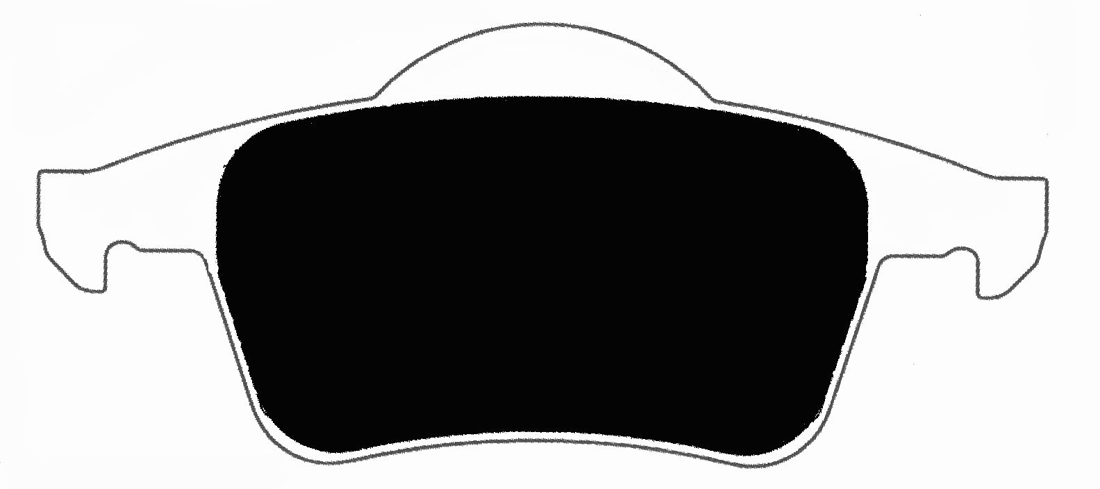 Porterfield Brake Pads for 2000 VOLVO V70 R