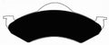 Porterfield Brake Pads for 2002 DODGE DAKOTA 4WD 11" Rear Shoe