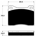 Porterfield Brake Pads for 1976 BMW 2002Tii
