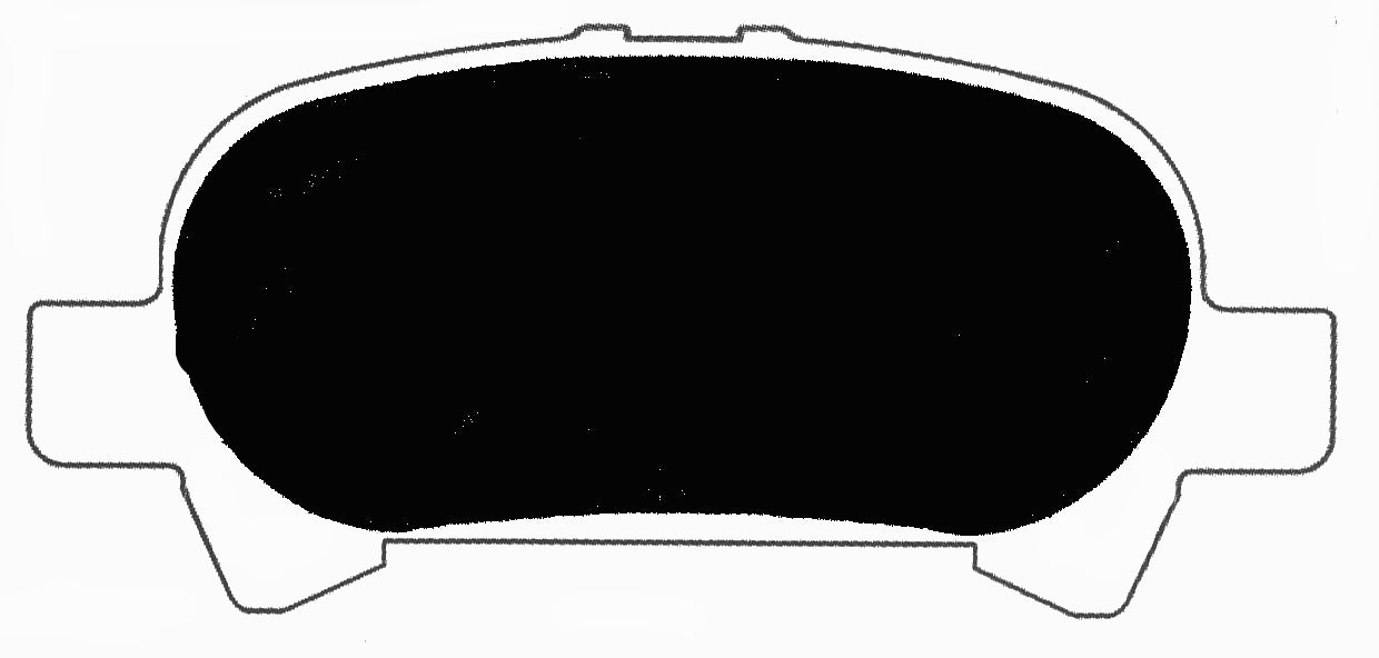 Porterfield Brake Pads for 2001 TOYOTA SOLARA 6cyl