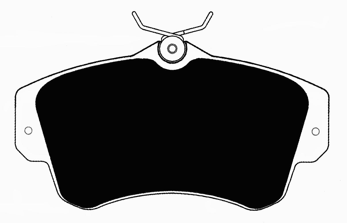 Porterfield Brake Pads for 2006 CHRYSLER PT CRUISER Rear Disc Brakes
