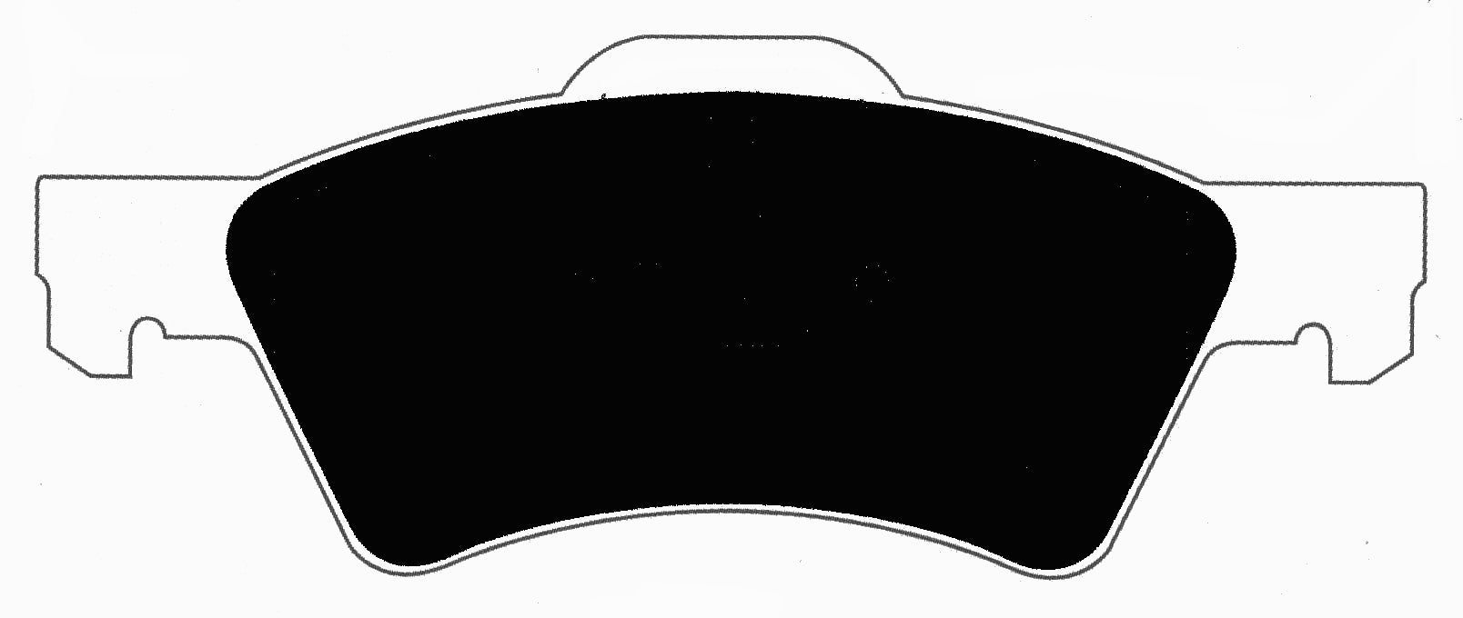Porterfield Brake Pads for 2007 DODGE CARAVAN / GRAND CARAVAN FWD R/Disc