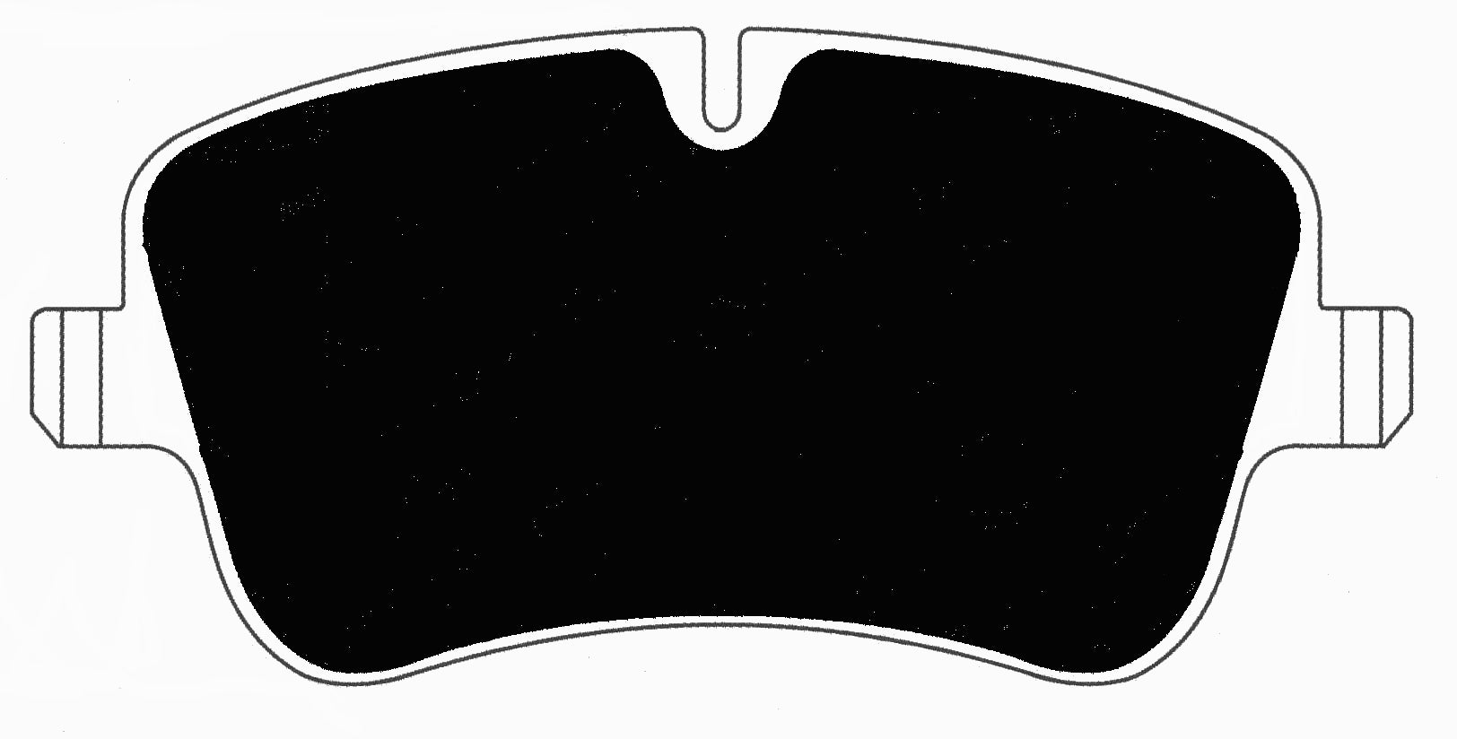 Porterfield Brake Pads for 2008 MERCEDES-BENZ CLK350