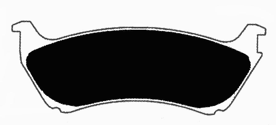 Porterfield Brake Pads for 2003 MERCEDES-BENZ ML320