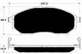 Porterfield Brake Pads for 2012 NISSAN MURANO Crosscabriolet