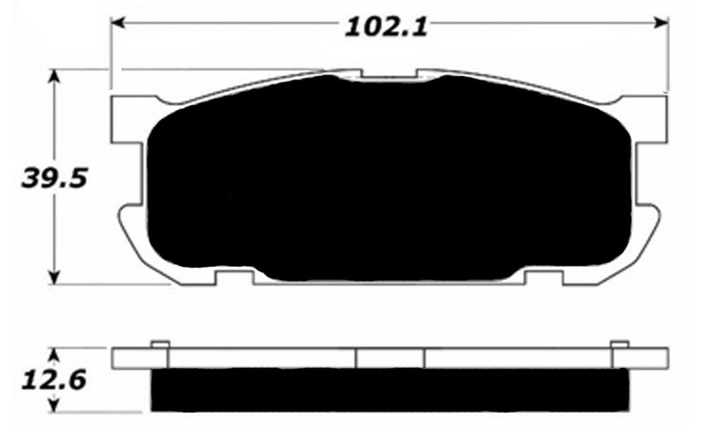 Porterfield Brake Pads for 2004 MAZDA MX-5 MIATA