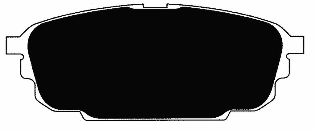 Porterfield Brake Pads for 2002 MAZDA PROTEGE ES