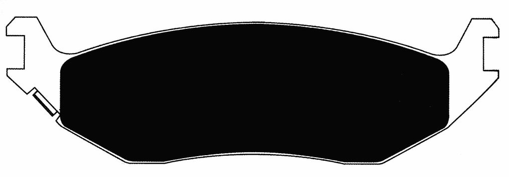 Porterfield Brake Pads for 2008 DODGE RAM 1500 2WD