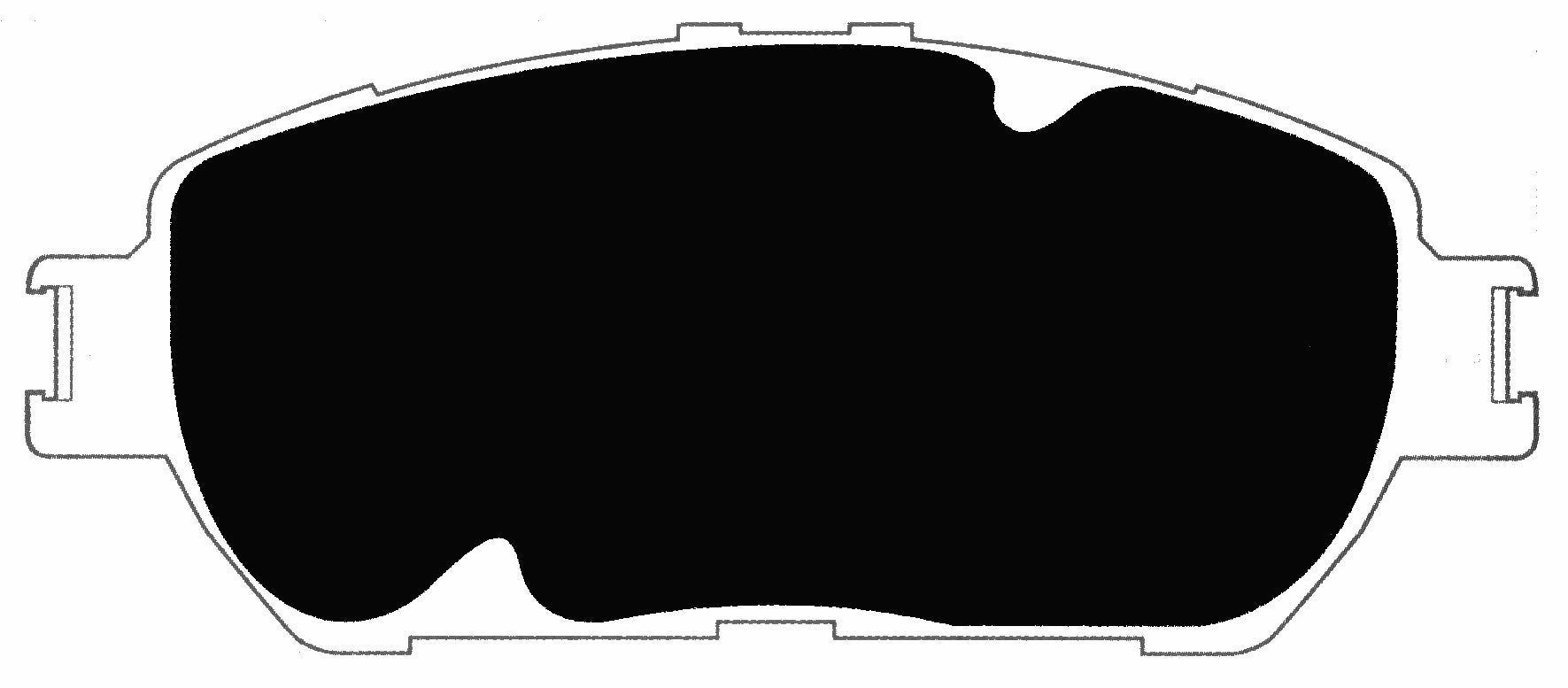 Porterfield Brake Pads for 2005 TOYOTA SOLARA