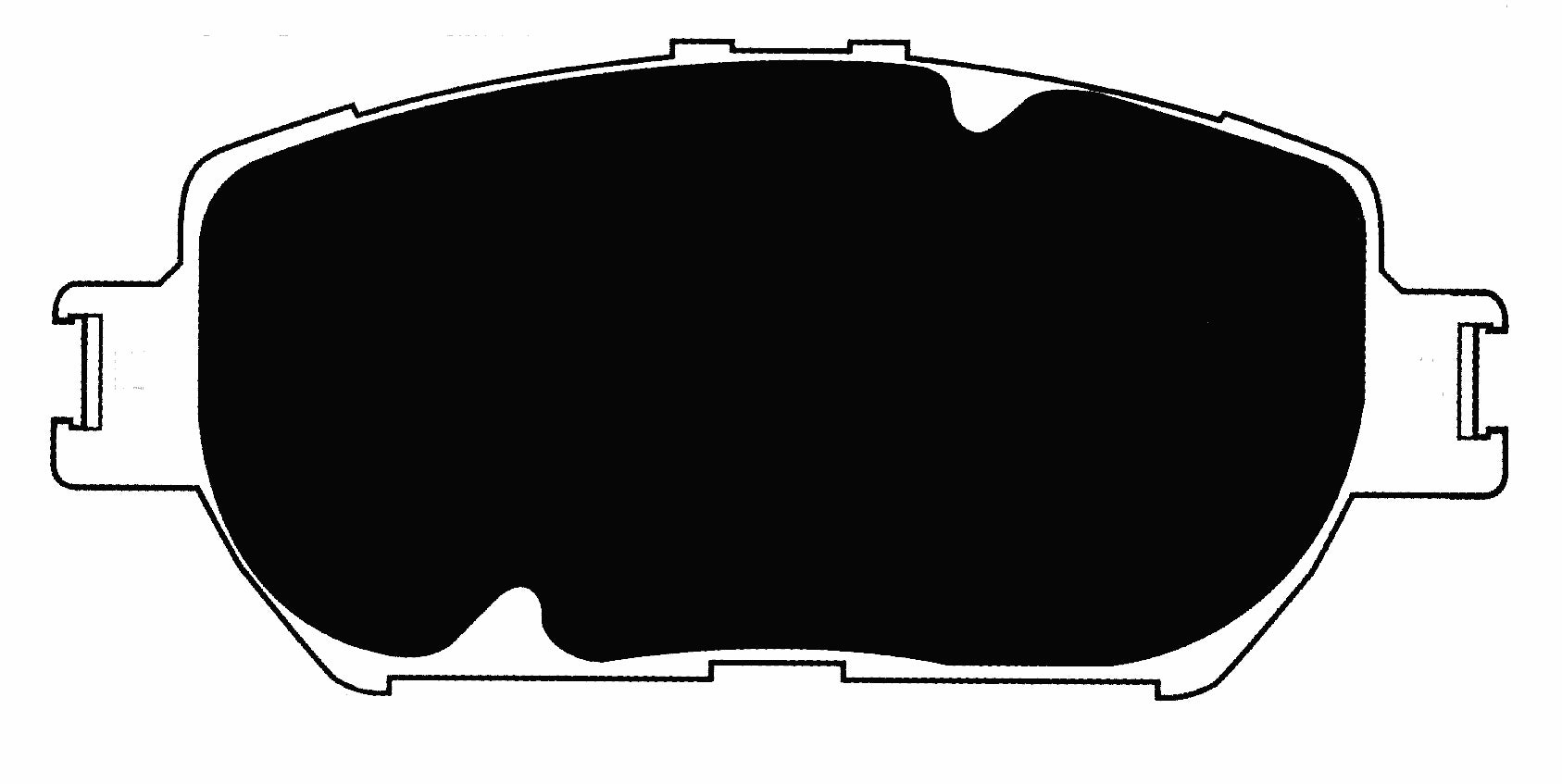 Porterfield Brake Pads for 2004 TOYOTA CAMRY 4 Cyl w/Rear Drums