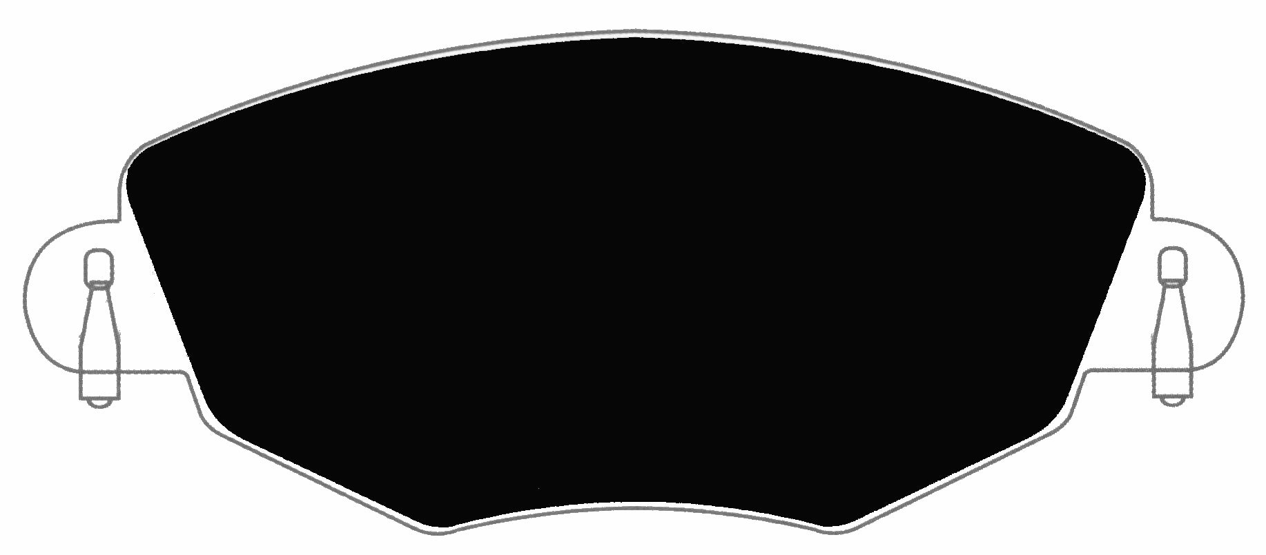 Porterfield Brake Pads for 2008 JAGUAR X Type