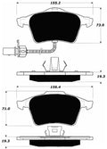 Porterfield Brake Pads for 2007 AUDI A6 - 3.2L