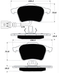 Porterfield Brake Pads for 2006 VOLKSWAGEN PASSAT 4-Motion 3.6L