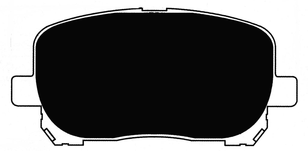 Porterfield Brake Pads for 2004 TOYOTA COROLLA Sedan(Rear Drum)