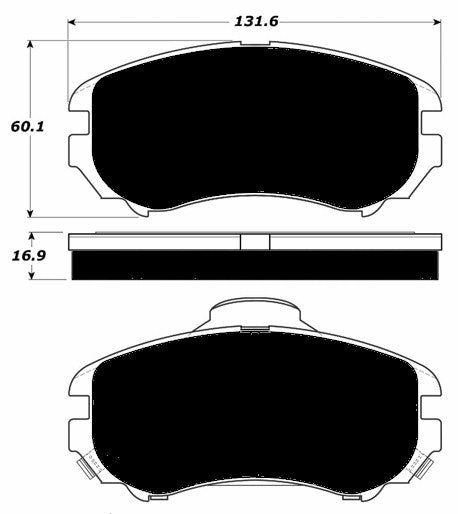 Porterfield Brake Pads for 2010 KIA OPTIMA