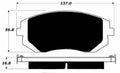 Porterfield Brake Pads for 2010 SUBARU FORESTER 2.5XT Turbo