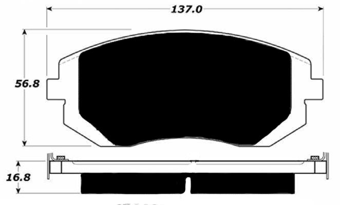 Porterfield Brake Pads for 2005 SAAB 9-2X AWD
