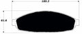 Porterfield Brake Pads for 2010 FORD CROWN VICTORIA