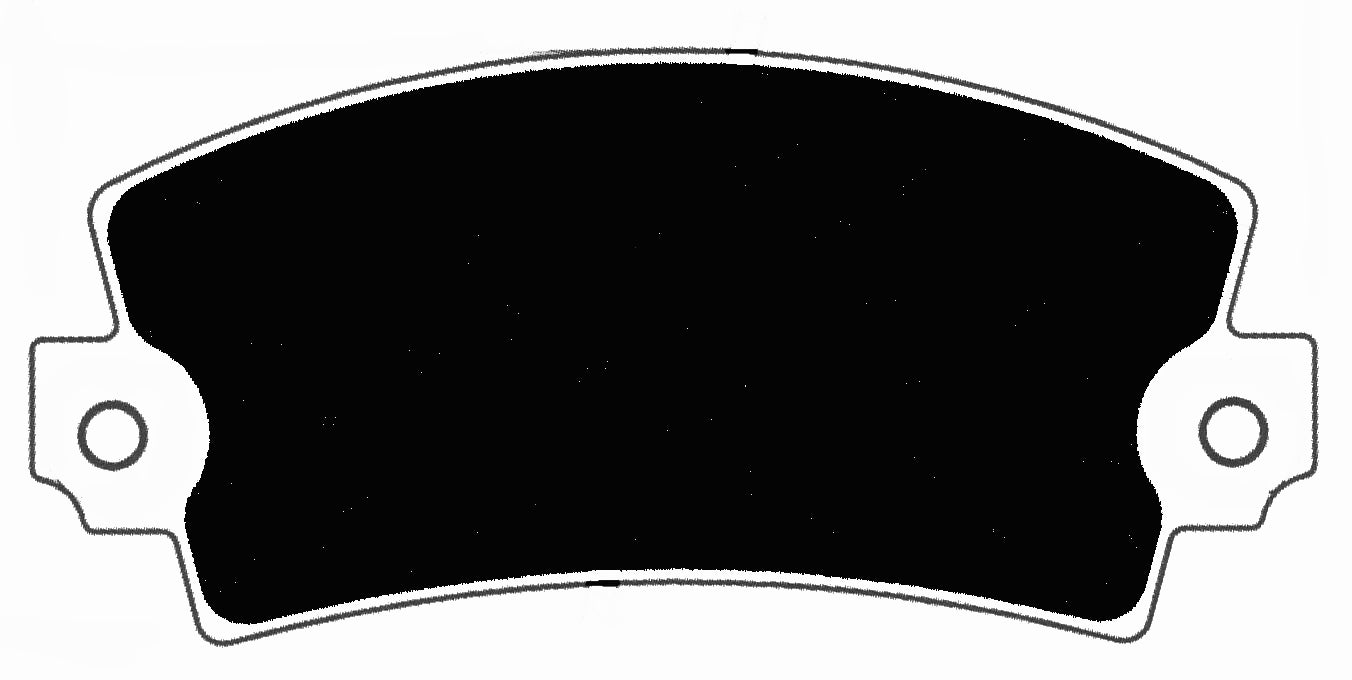 Porterfield Brake Pads for 1990 LOTUS ESPRIT