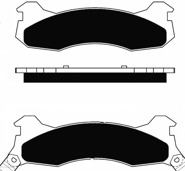 Porterfield Brake Pads for 1985 FORD MUSTANG SVO