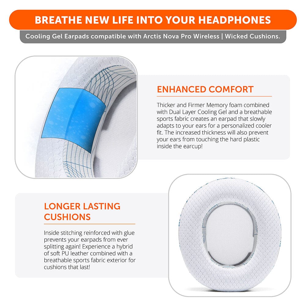 Arctis Nova Pro Wireless Earpads - WC FreeZe Cooling Gel
