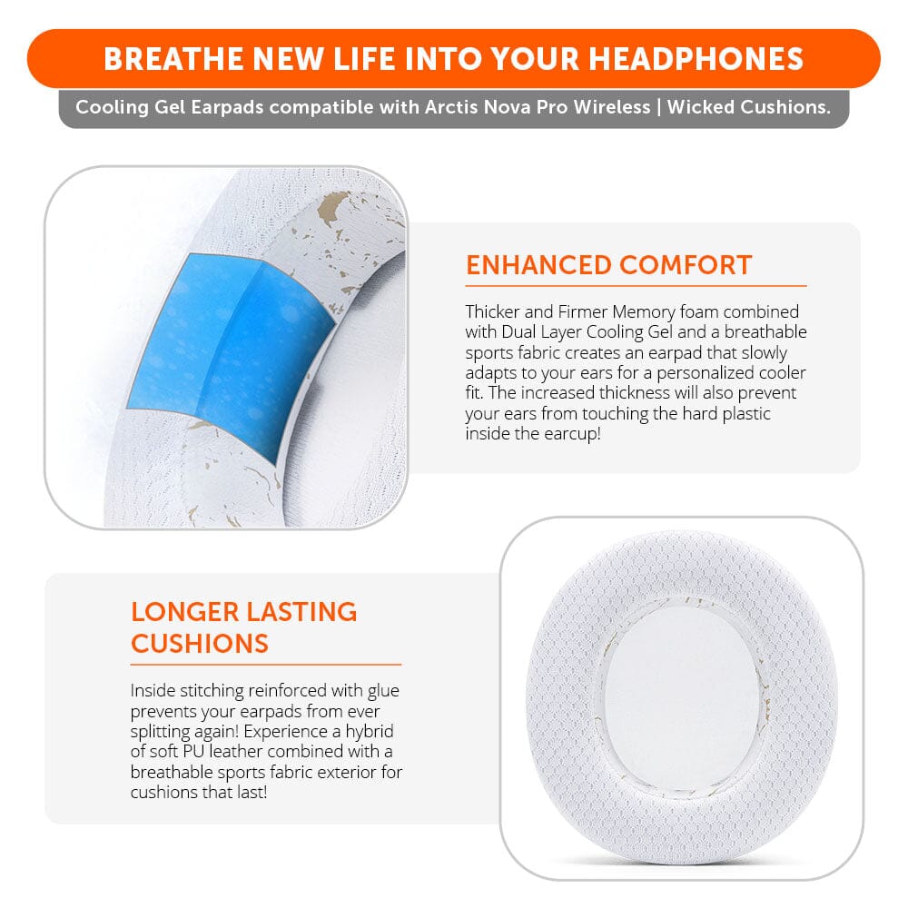 Arctis Nova Pro Wireless Earpads - WC FreeZe Cooling Gel