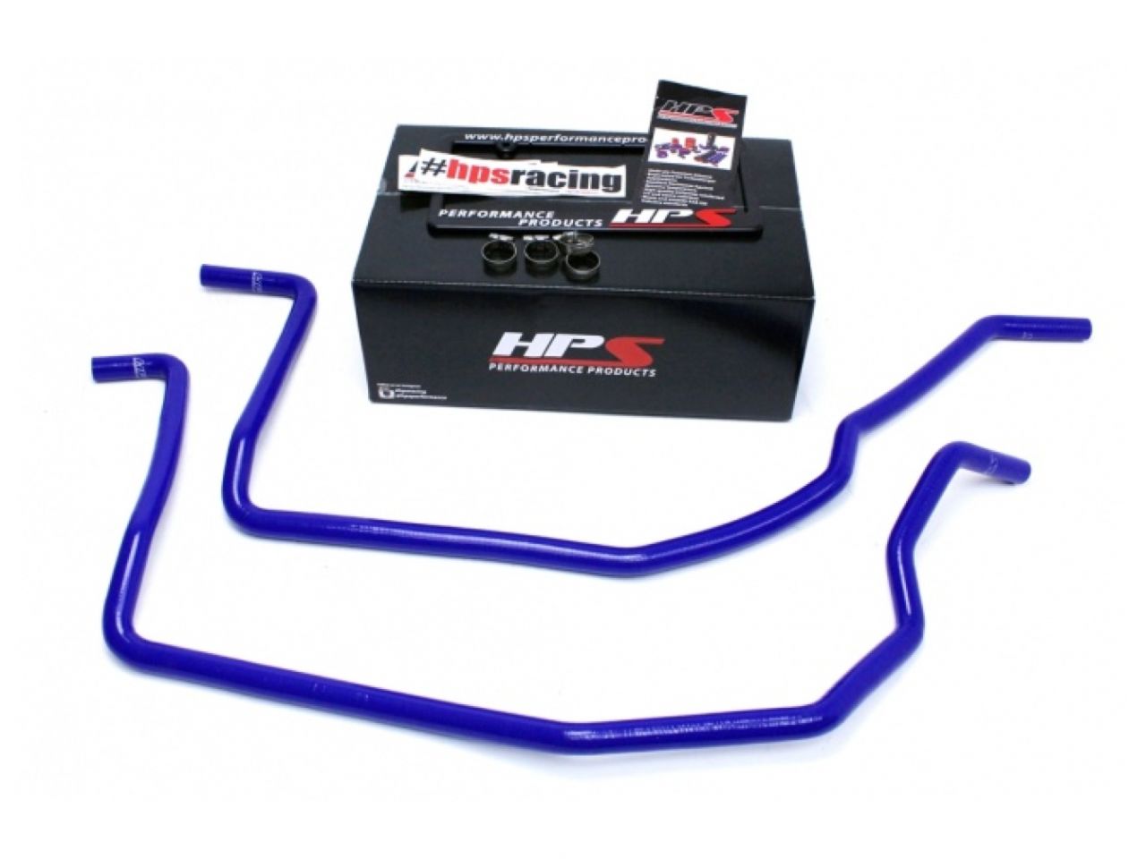 HPS Reinforced Blue Silicone heater Hose Kit Coolant Dodge 04-06 Ram 1500 SRT-10 8.3L V10