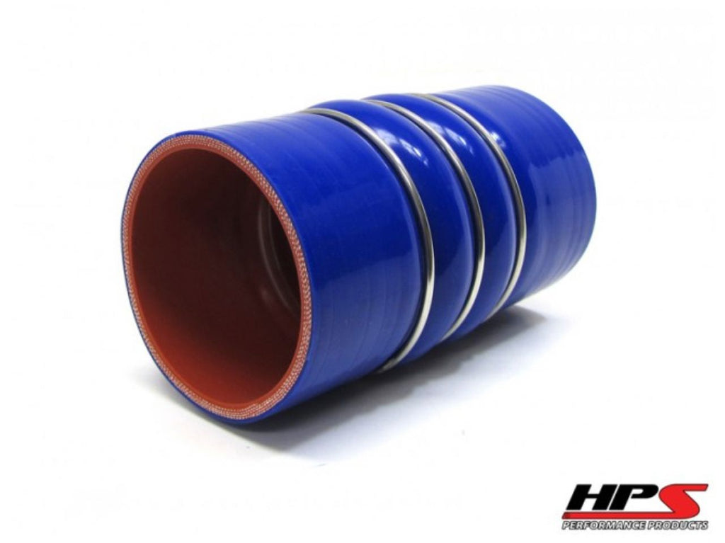 HPS 6" ID, 6" Length, Silicone Charge Air Cooler CAC Hose Double Hump Coupler Bellow Cold Side, High Temp 4-ply Reinforced, 152mm ID