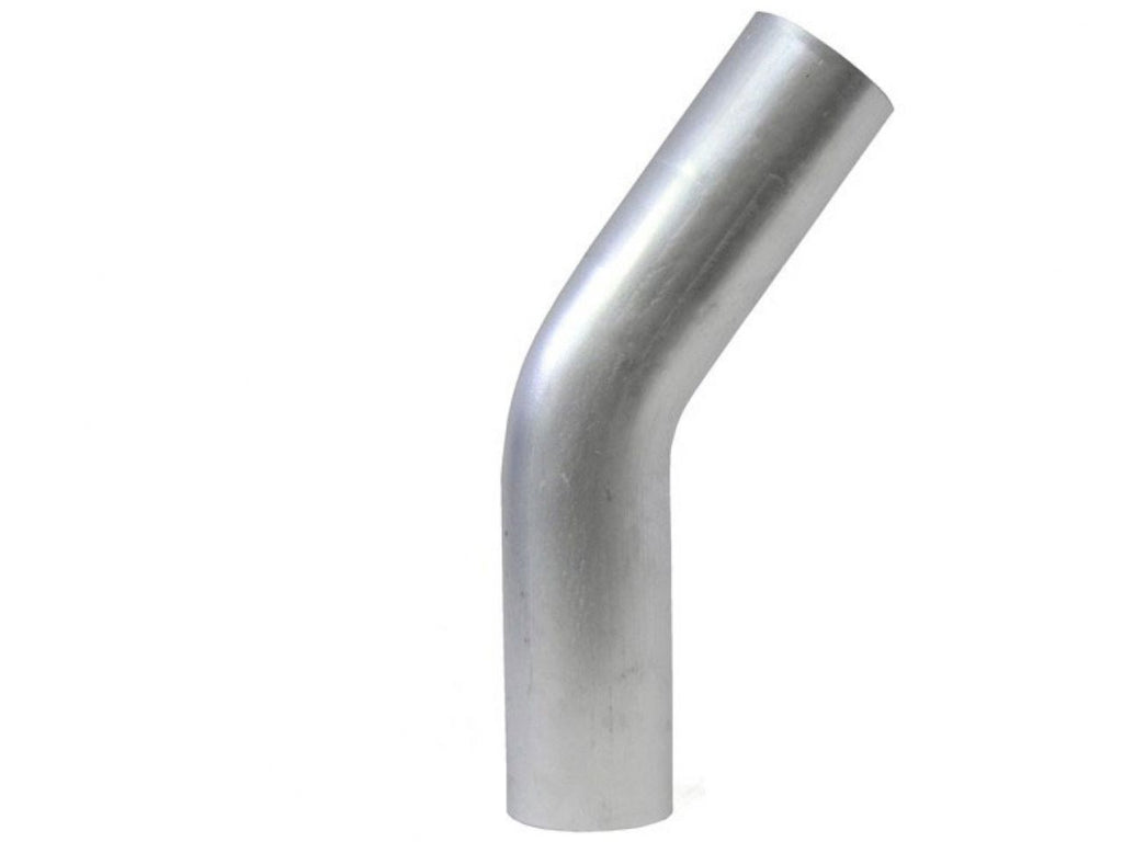 HPS 4" OD 35 Degree Bend 6061 Aluminum Elbow Pipe Tubing 16 Gauge w/ 4" CLR