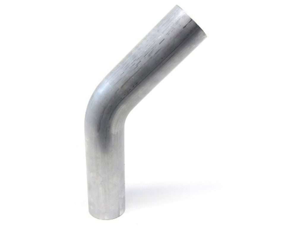 HPS 2 3/8" OD 45 Degree Bend 6061 Aluminum Elbow Pipe Tubing 16 Gauge w/ 3 1/8" CLR