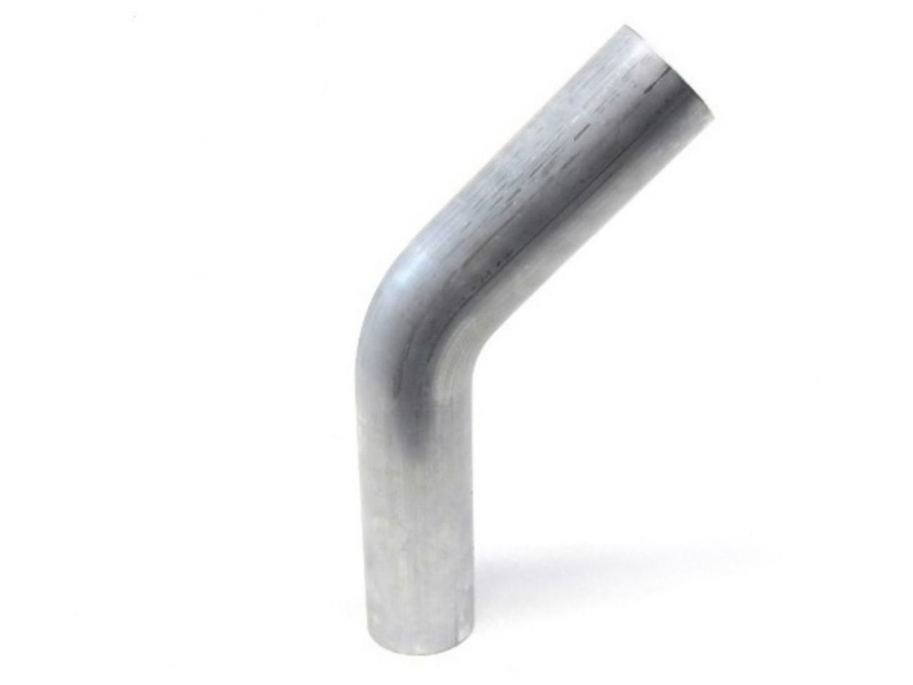 HPS 3-1/2" OD 45 Degree Bend 6061 Aluminum Elbow Pipe Tubing 16 Gauge w/ 5-5/8" CLR