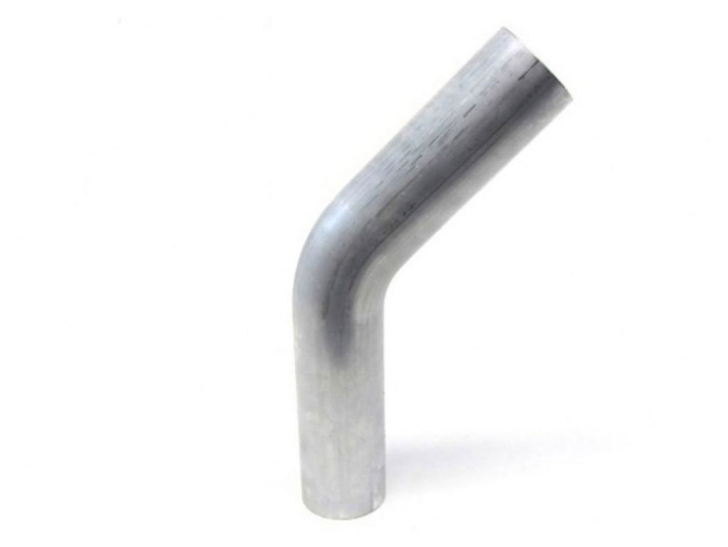HPS 1-3/8" OD 45 Degree Bend 6061 Aluminum Elbow Pipe Tubing 16 Gauge w/ 2 1/2" CLR