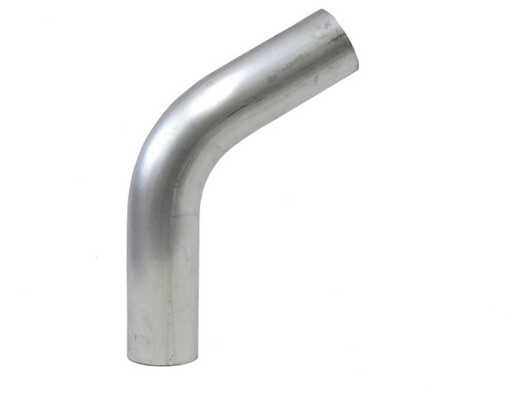 HPS 1-1/2" OD 60 Degree Bend 6061 Aluminum Elbow Pipe Tubing 16 Gauge w/ 2" CLR
