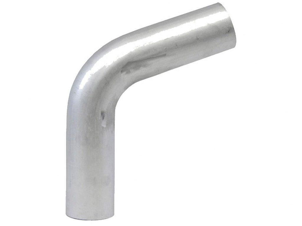 HPS 3-1/4" OD 70 Degree Bend 6061 Aluminum Elbow Pipe Tubing 16 Gauge w/ 3 1/2" CLR
