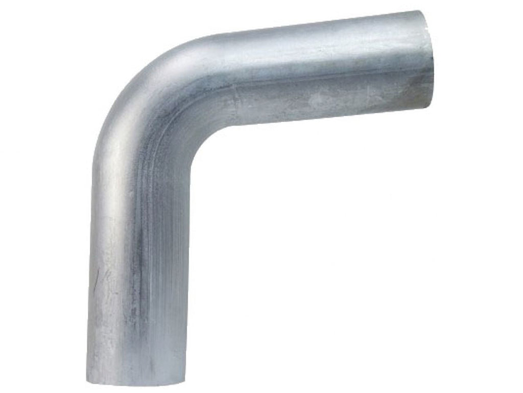 HPS 2-1/2" OD 80 Degree Bend 6061 Aluminum Elbow Pipe Tubing 16 Gauge w/ 2 1/2" CLR