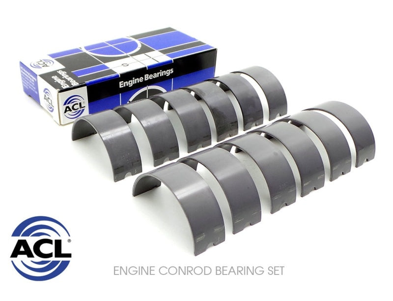 ACL 1967-2007 Chevy V8 305/350/400 .10mm Oversized Trimetal Rod Bearing Set 8B663P-10