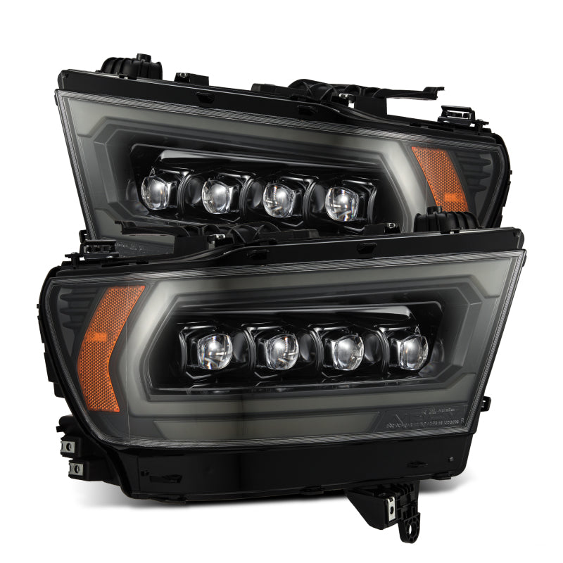 AlphaRex 19-23 Dodge Ram 1500 (No Clsc/Ltd/TRX) NOVA-Series LED Proj HL Alpha-Black (Converter Req.) 880577