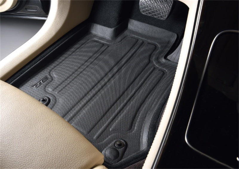 3D MAXpider 16-21 Mercedes-Benz GLC-Class (X205) Elegant Hybrid 1st Row Floormat - Black SLMB07914709