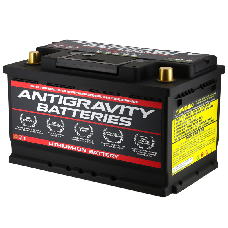 Antigravity Batteries Antigravity H7/Group 94R Lithium Car Battery w/Re-Start AG-H7-80-RS